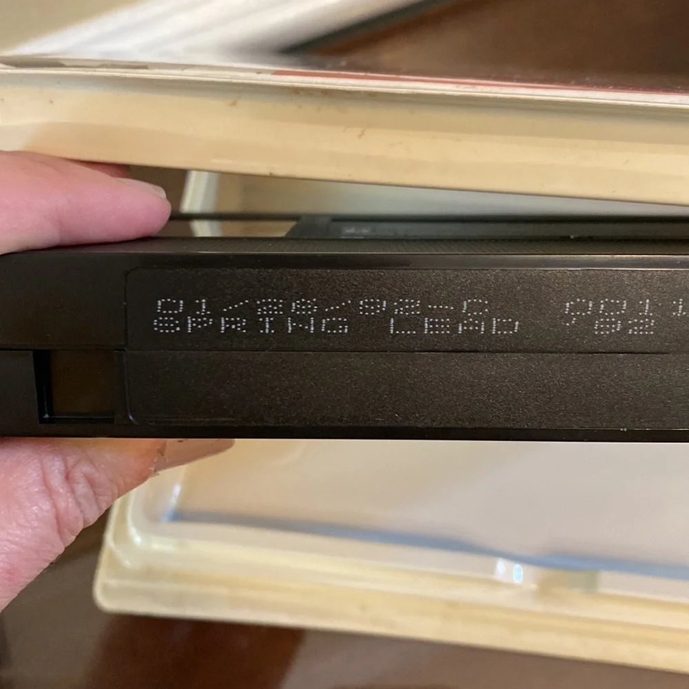 The Lion King VHS and 101 Dalmatians VHS
